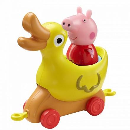 Игровой набор – Каталка Уточка с фигуркой из серии Свинка Пеппа 